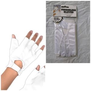 Amscan Fingerless Gloves Clubbing Halloween Costume Party Themed Event Festival
